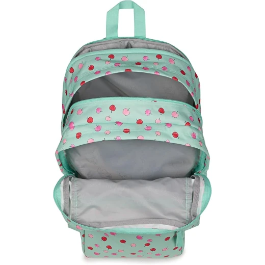 حقيبة ظهر JanSport Big Student رجالية من البوليستر 100%، مقصورتان رئيسيتان كبيرتان، جيب أمامي منظم، جيوب بسحّاب، أحزمة كتف مريحة وظهر مبطن - جان سبورت - Image 2