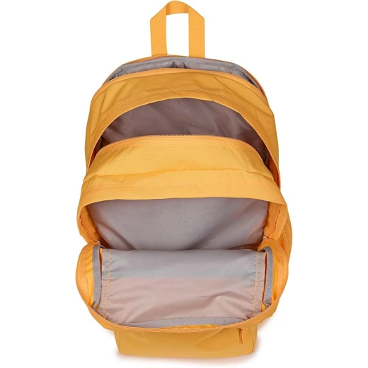 حقيبة ظهر رجالية JanSport Big Student من البوليستر 100%، مقصورتان رئيسيتان كبيرتان، جيب أمامي منظم، جيوب خارجية بسحّاب، أحزمة كتف وظهر مبطن - جان سبورت - Image 4