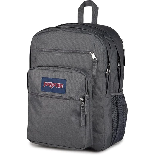 JANSPORT Men's Big Student Backpack 100% Polyester, Two Large Main Compartments, Front Utility Organizer Pocket, 2 Exterior Zippered Pockets & Padded Back Panel - JanSport - Image 4
