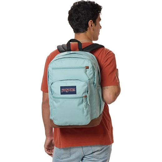 JanSport Cool Student Extra Large Laptop Backpack Faded Sage, Two Main Compartments, 15-Inch Laptop Sleeve, Side Bottle Pocket, Front Organizer & Padded Back Panel - JanSport - Image 2