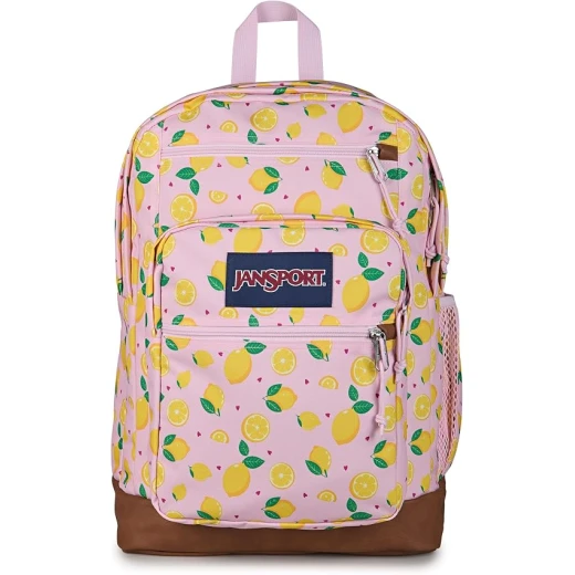 حقيبة ظهر رجالية JanSport Cool Student من البوليستر 100%، مقصورتان رئيسيتان كبيرتان، جيب أمامي منظم، جيبان خارجيان بسحّاب، أحزمة كتف مريحة وظهر مبطن بالكامل حقيبة ظهر رجالية JanSport Cool Student من البوليستر 100%، مقصورتان رئيسيتان كبيرتان، جيب أمامي منظم، جيبان خارجيان بسحّاب، أحزمة كتف مريحة وظهر مبطن بالكامل