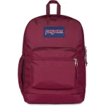 JANSPORT Men's Cross Town Plus Backpack 100% Polyester, One Large Main Compartment, Side Water Bottle Pocket, Padded Shoulder Straps, Fully Padded Back Panel & Bottom Boot - JanSport
