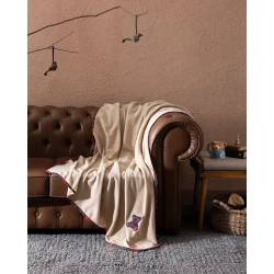 Madame Coco Tanise Throw Sitting Group 130×170 cm, a soft and elegant throw blanket designed to provide warmth and comfort. It adds a stylish decorative touch and is ideal for living rooms and bedrooms