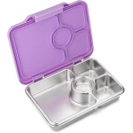 Yumbox Prêt Leakproof Stainless Steel Bento Lunch Box (Lavande Purple) | Lightweight, Sandwich Friendly, Durable, Compact, Easy Open Latch - Yumbox