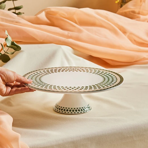 حامل كيك كاراجا ميلدا بقاعدة 30 سم – منصة تقديم أنيقة للحلويات والكعك والمناسبات - كراجا - Image 2