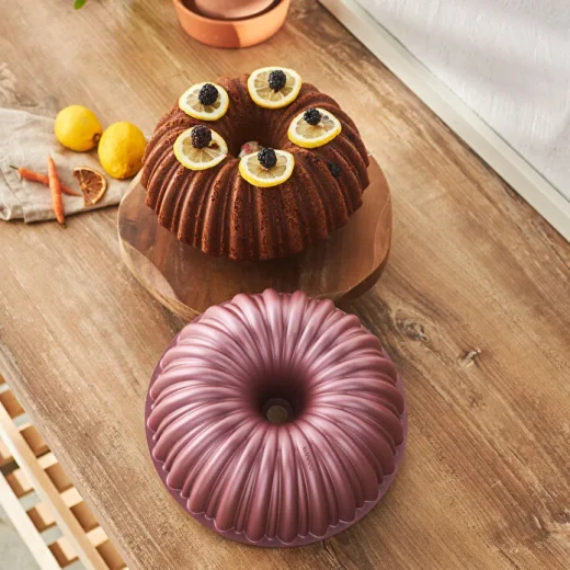 قالب كيك كاراجا Cake Pro وردي مقطع من الألمنيوم المصبوب 25.5 سم – قالب غير لاصق مقاوم حتى 250° لتحضير الكيك باحترافية قالب كيك كاراجا Cake Pro وردي مقطع من الألمنيوم المصبوب 25.5 سم – قالب غير لاصق مقاوم حتى 250° لتحضير الكيك باحترافية