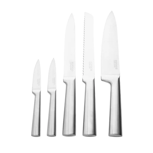 Karaca Samuray Thor New 6-Piece Japanese Steel Knife Set with Wooden Block – Premium 5Cr15MoV Kitchen Knives for Professional Cutting - karaca - Image 3