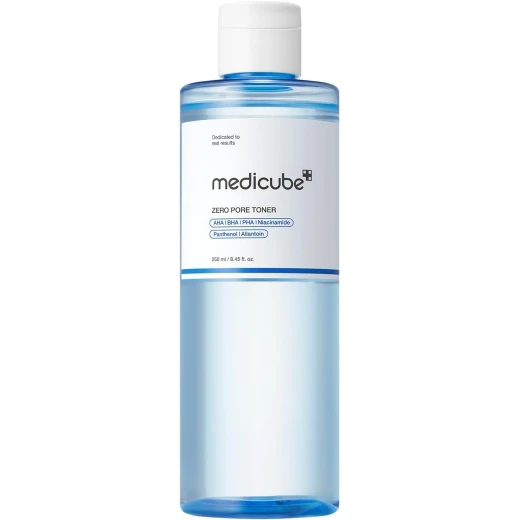 medicube Zero Pore Exfoliating & Hydrating Toner | Water Toner with AHA BHA PHA, Niacinamide, and Panthenol - Pores & Moisture Care, Korean Skin Care, 8.45 fl. oz. medicube Zero Pore Exfoliating & Hydrating Toner | Water Toner with AHA BHA PHA, Niacinamide, and Panthenol - Pores & Moisture Care, Korean Skin Care, 8.45 fl. oz.