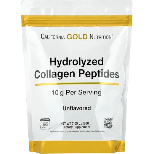 Hydrolyzed Collagen Peptides, Type I & III, Unflavored, 7.05 oz (200 g) Hydrolyzed Collagen Peptides, Type I & III, Unflavored, 7.05 oz (200 g)