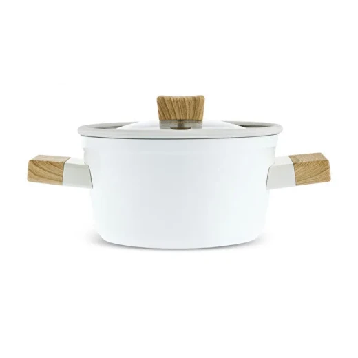 Karaca X Refika Swiss Crystal Pot 14 cm, PFAS-Free Non-Stick Coating, Induction Compatible and Easy to Clean