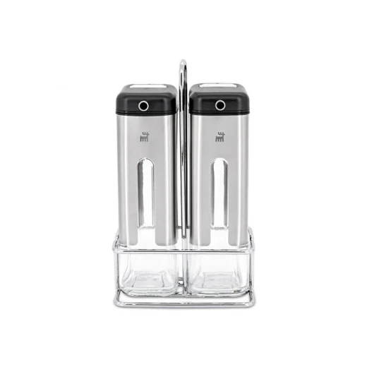 Karaca Shinex Inox Oil and Vinegar Bottle 220ml, Elegant Dispenser for Oil & Vinegar Storage, Size 11.4x7.41x19.6 cm - karaca - Image 2