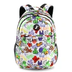 J World New York Cornelia School Backpack Street Art | School & 15.6 Laptop Backpack - J world