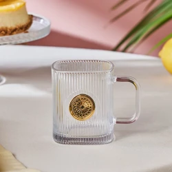 Karaca Madalyon Mug 340ml – Elegant Coffee & Tea Mug, Premium Quality, Stylish Design for Hot & Cold Drinks, Perfect for Home, Office & Gift
