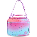 J World New York Cody Lunch Bag Confetti | Insulated Lunch Bag with Shoulder Strap - J world