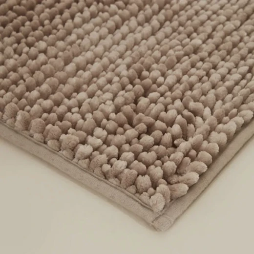 دعاسة حمام كاراجا هوم جولز ماكارنا لون بيج 60×90 سم، سجادة حمام ناعمة وعصرية للاستخدام اليومي - كراجا - Image 2