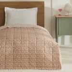 غطاء سرير فردي كاراجا هوم يونغ بلوم 180×230 سم، مفرش سرير أنيق من البوليستر لتجديد ديكور غرفة النوم - كراجا