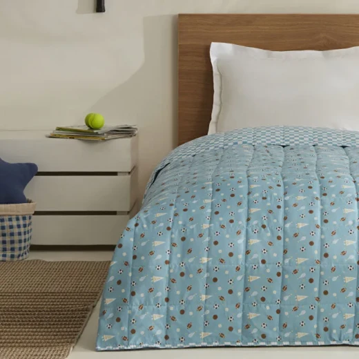 غطاء سرير فردي كاراجا هوم يونغ كودي 180×230 سم، مفرش سرير أنيق من البوليستر بتصميم عصري لغرفة النوم - كراجا - Image 4