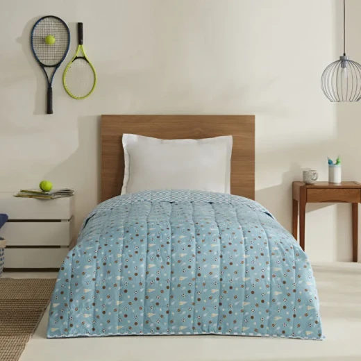 غطاء سرير فردي كاراجا هوم يونغ كودي 180×230 سم، مفرش سرير أنيق من البوليستر بتصميم عصري لغرفة النوم غطاء سرير فردي كاراجا هوم يونغ كودي 180×230 سم، مفرش سرير أنيق من البوليستر بتصميم عصري لغرفة النوم