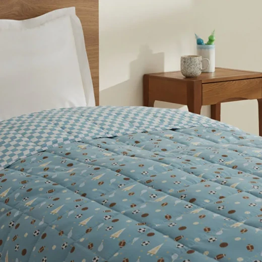 غطاء سرير فردي كاراجا هوم يونغ كودي 180×230 سم، مفرش سرير أنيق من البوليستر بتصميم عصري لغرفة النوم - كراجا - Image 3