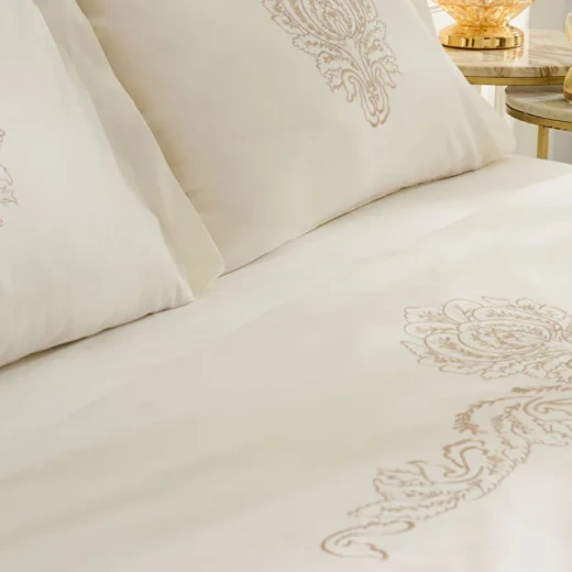 Karaca Home Sevra 8 Piece Private Gold Bridal Set – Luxury Bedroom Textile Set - karaca - Image 3