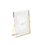 إطار صور كاراجا ماجيك ذهبي 15×21 سم من المعدن بتصميم أنيق لعرض الصور والذكريات - كراجا
