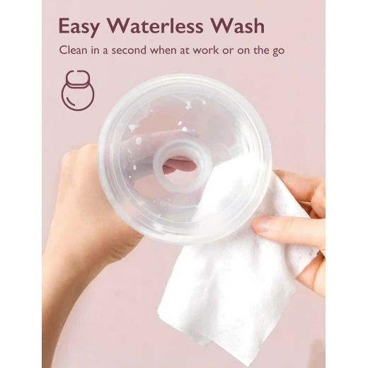 Momcozy Natural Breast Pump Cleaning Wipes 30 Count for Safe Cleaning of Breast Pump Parts, Bottles and Accessories On The Go - Momcozy - Image 4