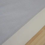Karaca Home Eco Comfortnight Fitted Double Mattress Protector Blue 160x220 cm 100% Polyester 1000 GSM Quilted Bed Protector - karaca