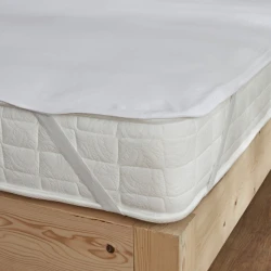 كاراتشا هوم كومفورت نايت واقي مرتبة مزدوج بأربعة زوايا مطاطية 160×200 سم من البوليستر لحماية المرتبة وراحة النوم