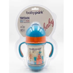 Babypark Baby Training Cup TRITAN 260ml BPA Free Toddler Drinking Cup for Babies 6M+ Safe Learning Cup