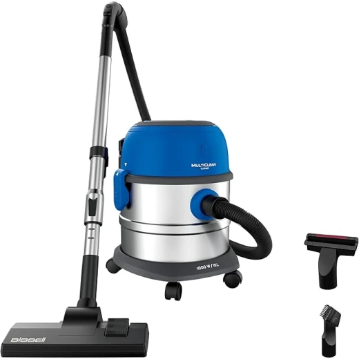 BISSELL MultiClean Turbo Drum 4113 – Vacuum Cleaner with Powerful Motor Canister, Wet & Dry Multi-Surface Cleaning, 15L Tank, 1000W, 32.5 × 35.5 × 50.5 cm - Bissell - Image 5