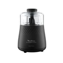 Moulinex Electric Coffee Grinder 1000W 500ml with Powelix Stainless Steel Blades Multi-Purpose Black