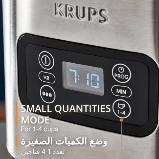 Moulinex Filter Coffee Maker, 24-Hour Programmable, 1.25L Capacity, Pre-Infusion Mode, Anti-Drip, Up to 15 Cups - MOULINEX - Image 4