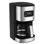 Moulinex Filter Coffee Maker, 24-Hour Programmable, 1.25L Capacity, Pre-Infusion Mode, Anti-Drip, Up to 15 Cups - MOULINEX