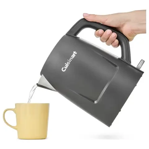 Cuisinart JK1200E Electric Kettle, 1.5L, 3000W Fast Boil, Double-Wall Cool-Touch Body, Removable Limescale Filter, Stone Grey - Cuisinart - Image 2