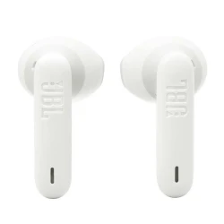 JBL Wave Flex 2 Wireless Earbuds, Bluetooth 5.3, 12mm Drivers, Four-Mic Noise Cancelling, Up to 40 Hours Battery, White