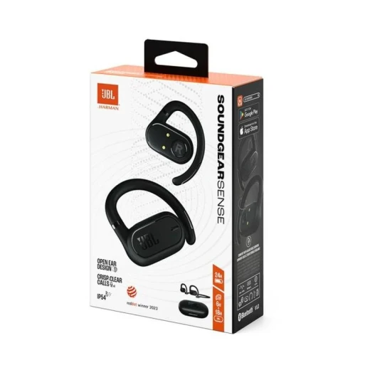 JBL Soundgear Sense Open-Ear Wireless Earbuds, Bluetooth 5.3, JBL OpenSound, Up to 24 Hours Battery, IP54 Water Resistance - JBL - Image 3