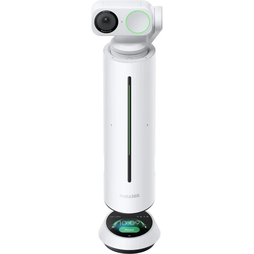 Insta360 Wave Conference Speakerphone, AI Wireless Speaker, 8 MEMS Microphones, 5m Voice Pickup, Bluetooth, White - Insta360 - Image 2