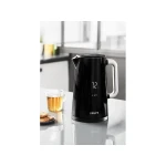 KRUPS Smart'n Light BW8018 Kettle, 1.7L, Temperature Control, Digital Display, 5 Temperature Settings, Double-Wall, Black - Krups