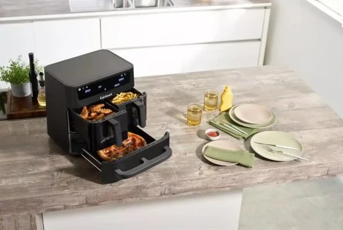 Cuisinart AFT13XBLE Air Fryer, 13.6L, 3 Cooking Zones, 9 Functions, Air Advantage Technology, Smart Sync Cooking, 3000W, Black - Cuisinart - Image 2
