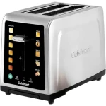 Cuisinart RBT2200E Toaster, 2-Slice, 2-Slot, Stainless Steel, Electronic Browning Control, Defrost Function, Removable Crumb Tray - Cuisinart