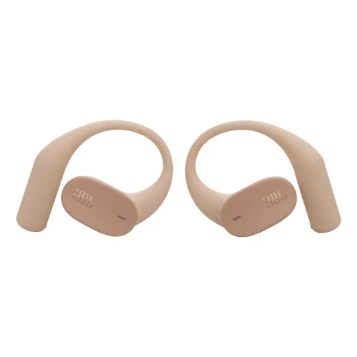 JBL Sense Lite True Wireless Open Sound Earphones, Open-Ear Design, 4 Microphones for Clear Calls, Comfortable Fit, IP54 Water & Dust Resistance, Beige - JBL - Image 2