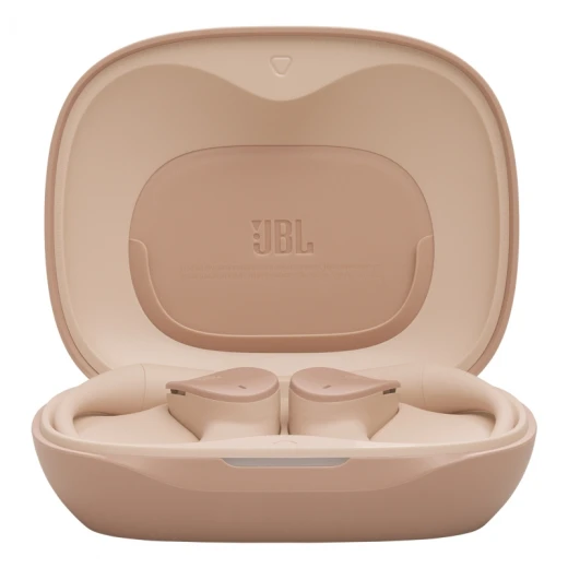 JBL Sense Lite True Wireless Open Sound Earphones, Open-Ear Design, 4 Microphones for Clear Calls, Comfortable Fit, IP54 Water & Dust Resistance, Beige - JBL - Image 3