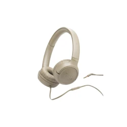 JBL Tune 530 Wired Over-Ear Headphones, JBL Pure Bass Sound, 33mm Dynamic Drivers, Hands-Free Calls, Tangle-Free 3.5mm Cable, Beige