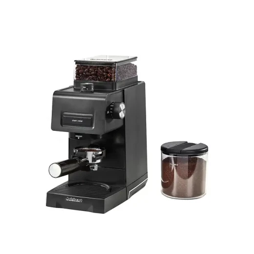 Cuisinart Conical Burr Coffee Grinder, 35 Grind Settings, 225g Bean Hopper, 1–14 Cup Selector, Anti-Static Technology, Portafilter Compatible, Black Cuisinart Conical Burr Coffee Grinder, 35 Grind Settings, 225g Bean Hopper, 1–14 Cup Selector, Anti-Static Technology, Portafilter Compatible, Black