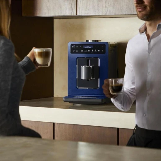 KRUPS Evidence by Wilmotte Automatic Bean to Cup Coffee Machine, 15 Bar Pressure, Metal Conical Grinder, 12 Favorites, 2 Cups, 2.3L Tank, 1450W - Krups - Image 3