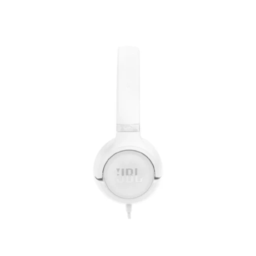 JBL Tune 530C Wired USB-C On-Ear Headphones, White, JBL Pure Bass Sound, Hi-Res Audio, 3-Button Remote with Microphone, EQ Presets, Foldable Design - JBL - Image 2