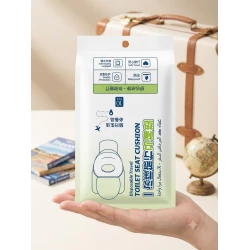 10 Pack Disposable Toilet Seat Covers for Travel, Individually Wrapped Waterproof Toilet Seat Cushions, Portable Hygiene Protection for Public Restrooms