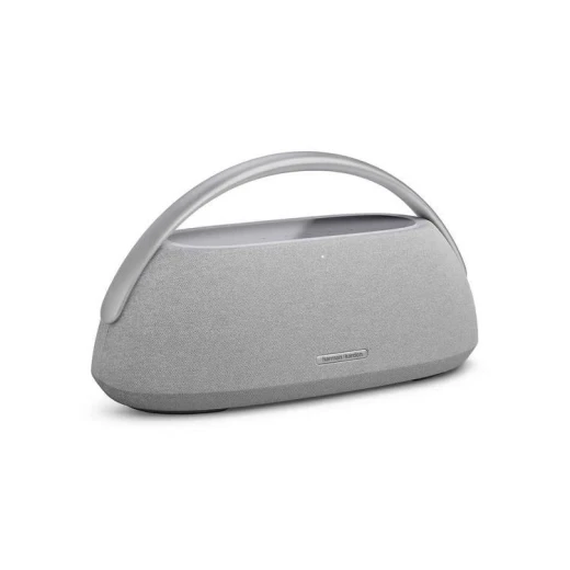 Harman Kardon Go + Play 3 Portable Bluetooth Speaker, Gray, Three-Way Speaker System, 5-Inch Subwoofer, Premium Design and Aluminum Carry Handle - Harman Kardon - Image 3