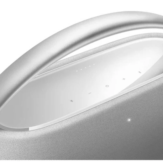 Harman Kardon Go + Play 3 Portable Bluetooth Speaker, Gray, Three-Way Speaker System, 5-Inch Subwoofer, Premium Design and Aluminum Carry Handle - Harman Kardon - Image 2