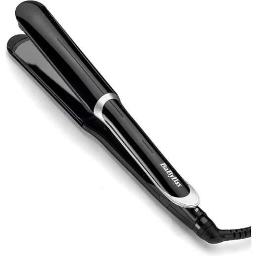 بيبي ليس Sleek Control Wide ST397E مكواة فرد شعر عريضة، أسود، ألواح سيراميك، تصميم احترافي لتصفيف الشعر - بيبي ليس - Image 7